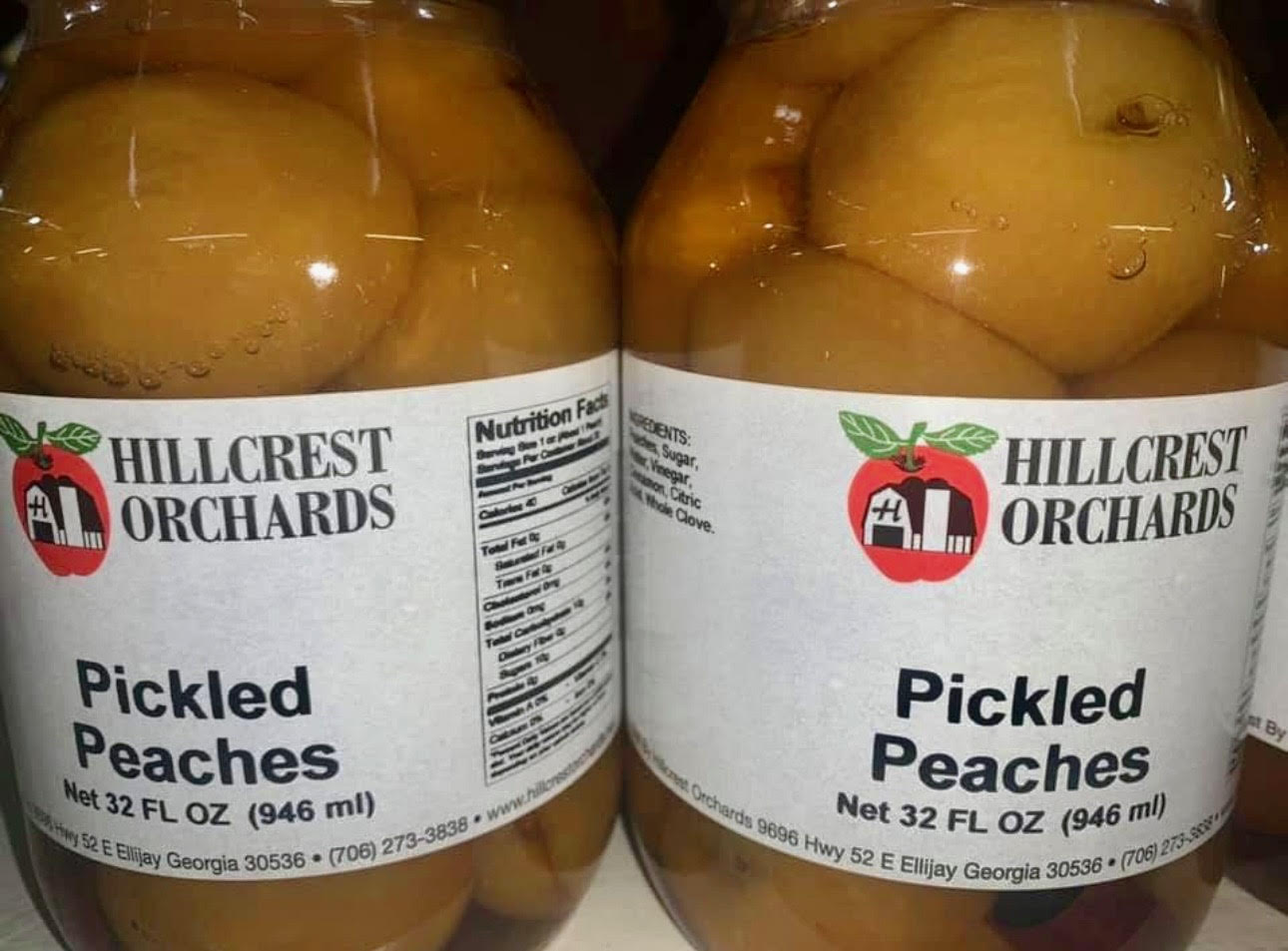 Pickled Peaches